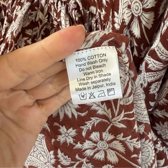 Daughters of India Kyra Mini Dress in Wine M NWOT - Picture 10 of 14